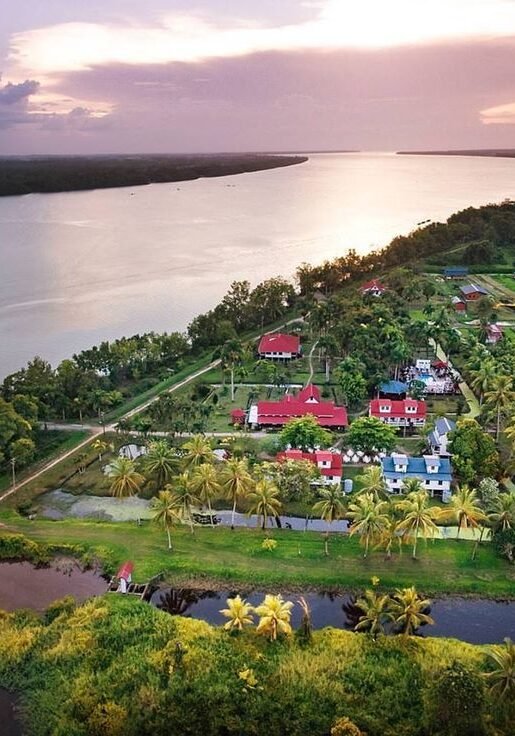 Plantage Frederiksdorp at Sunset_ Picture credit _ Rafael Jantz #suriname #plantage #frederiksdorp #sunset #beautiful #picture #amazingpicture #lovecountry